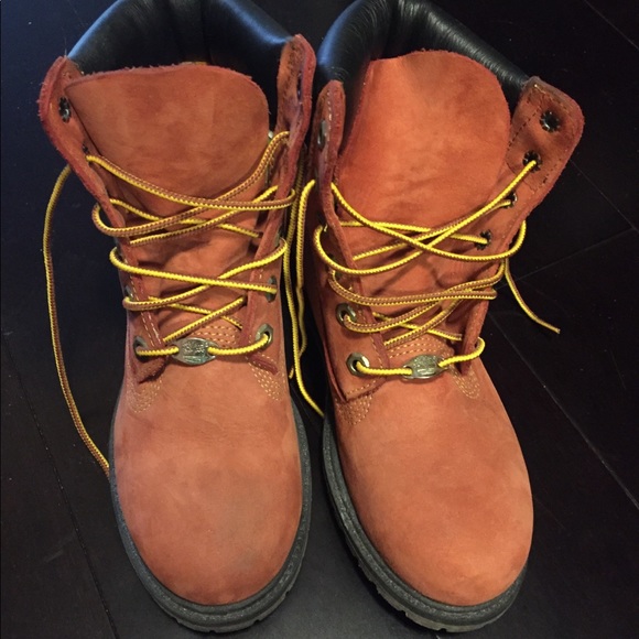 rust colored timbs